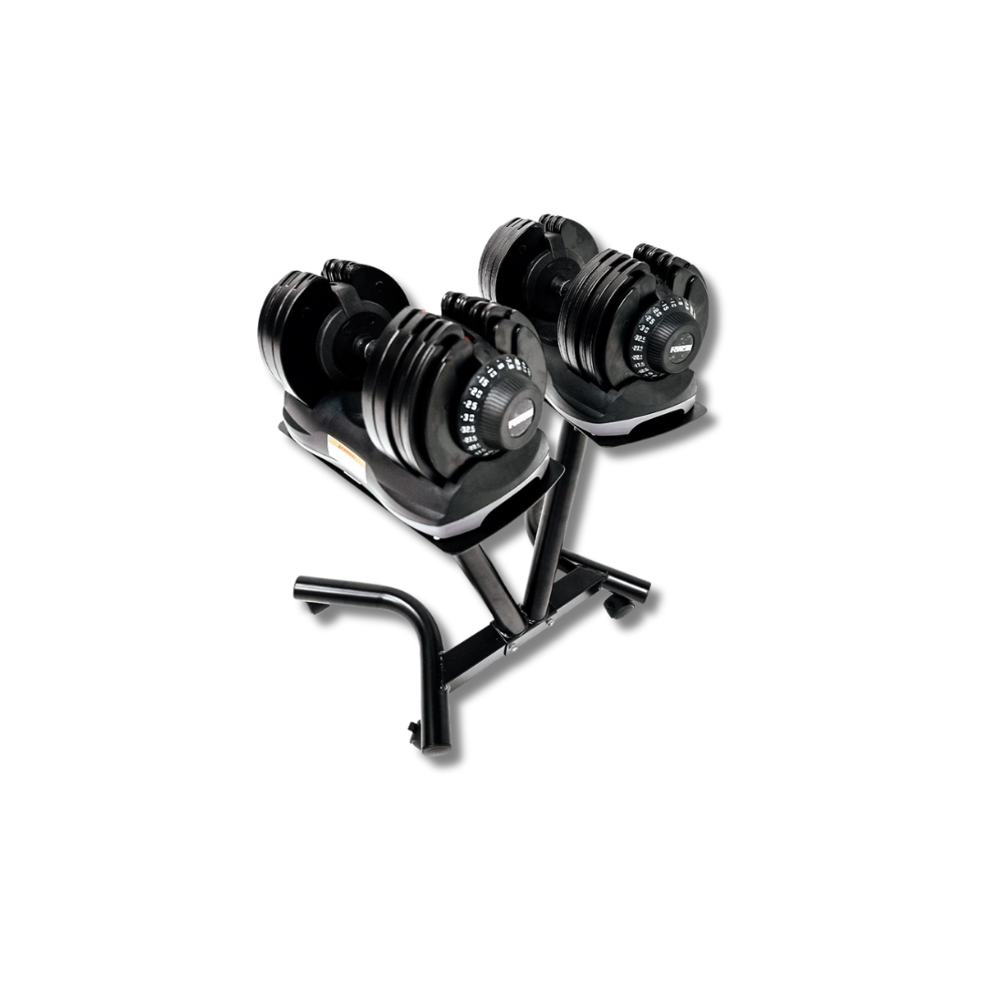 Adjustable Dumbbell Stand - Ergonomic Storage Rack