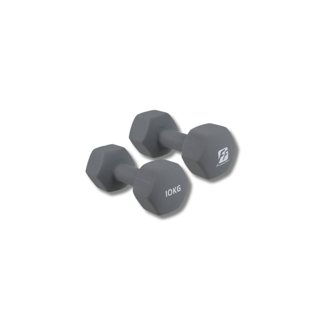 Neo Hex Dumbbells 10kg Pair